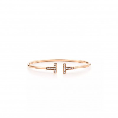 TIFFANY T SERIES DIAMOND WIRE BRACELET 60010767